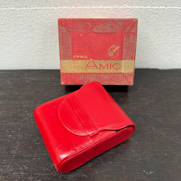Superb Art Deco Cyma Travel Clock Original Carry Case & Box.