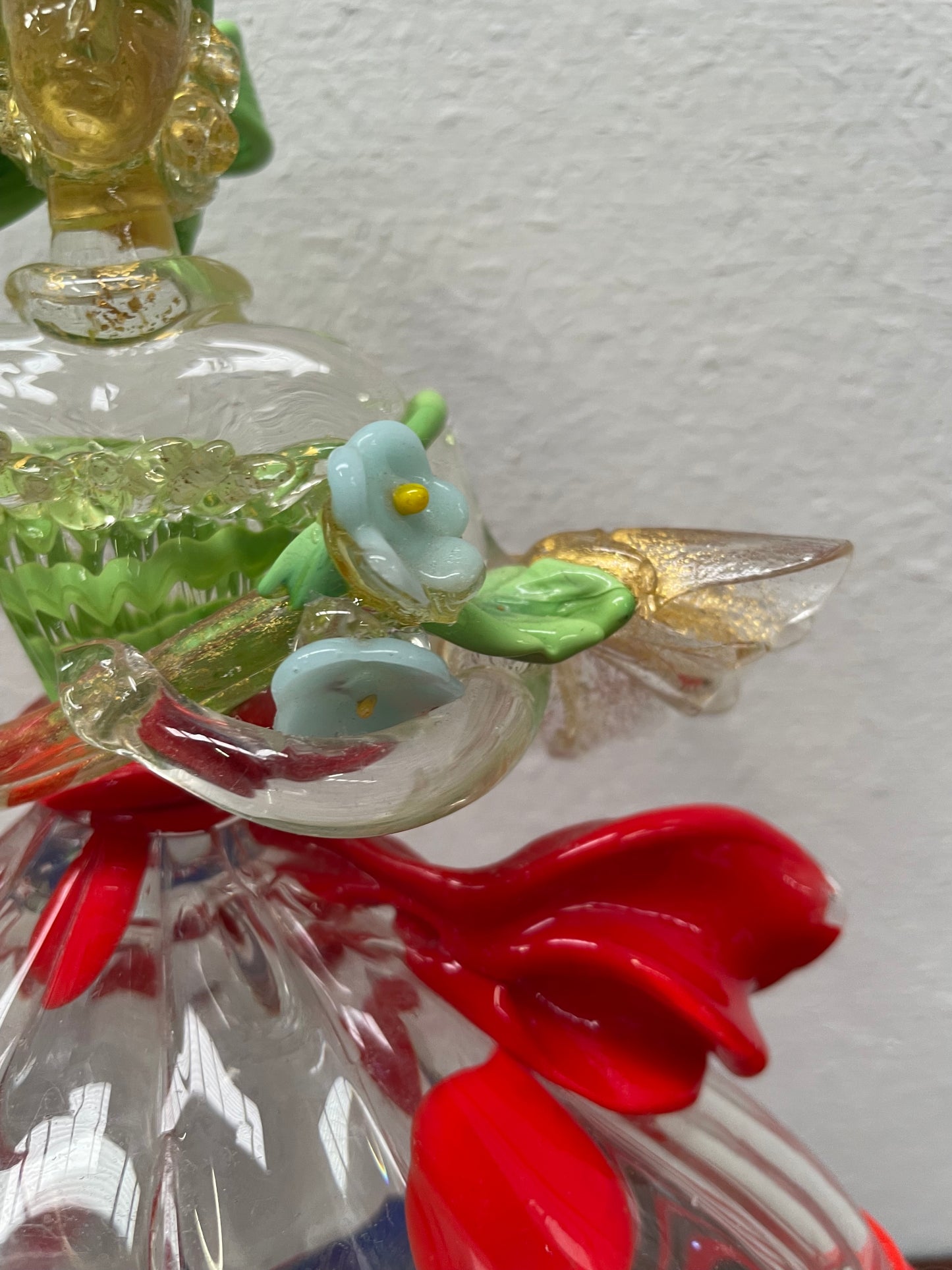Intricate Murano Glass Lady Figurine