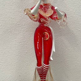 Murano Glass Male Period Costume Figurine