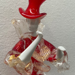 Murano Glass Male Period Costume Figurine