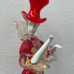 Murano Glass Male Period Costume Figurine