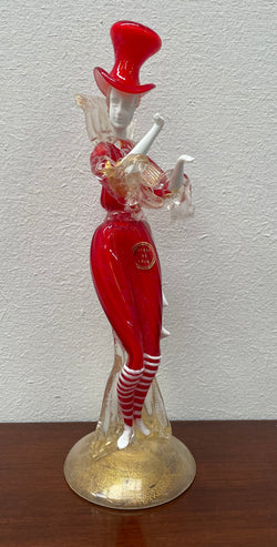Murano Glass Male Period Costume Figurine | Antique & Vintage | Moonee Ponds Antiques | Australia Wide Delivery