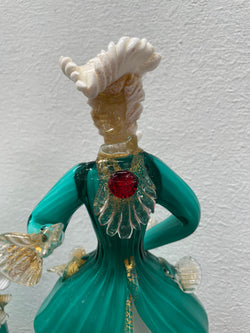Stunning Pair of Murano Glass Figurines | Antique & Vintage | Moonee Ponds Antiques | Australia Wide Delivery