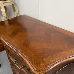 French Oak Louis XV Style Chest of Four Drawers