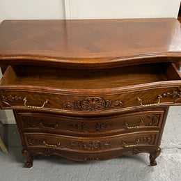 French Oak Louis XV Style Chest of Four Drawers