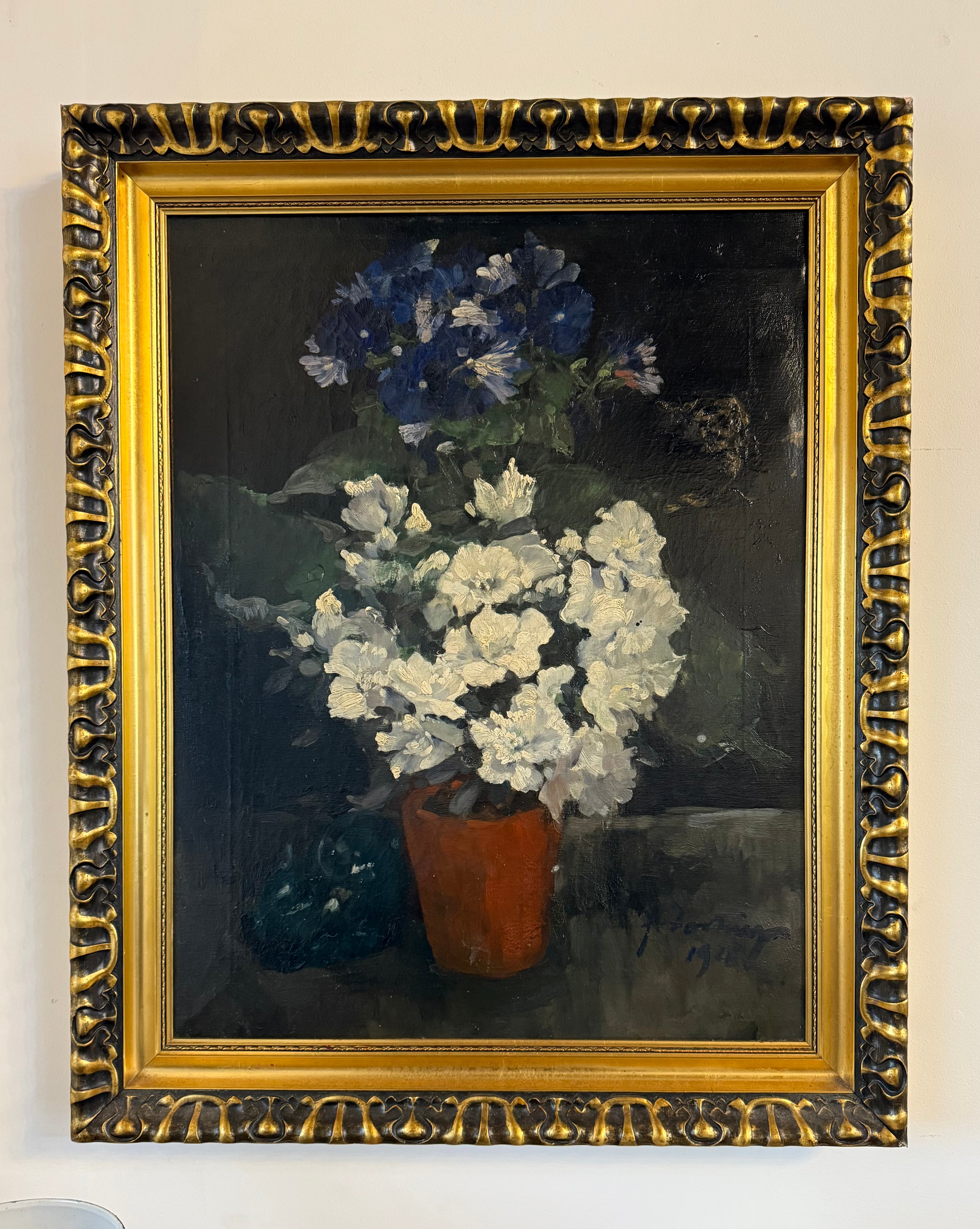 Beautiful Impressionist French Oil Painting | Antique & Vintage | Moonee Ponds Antiques | Australia Wide