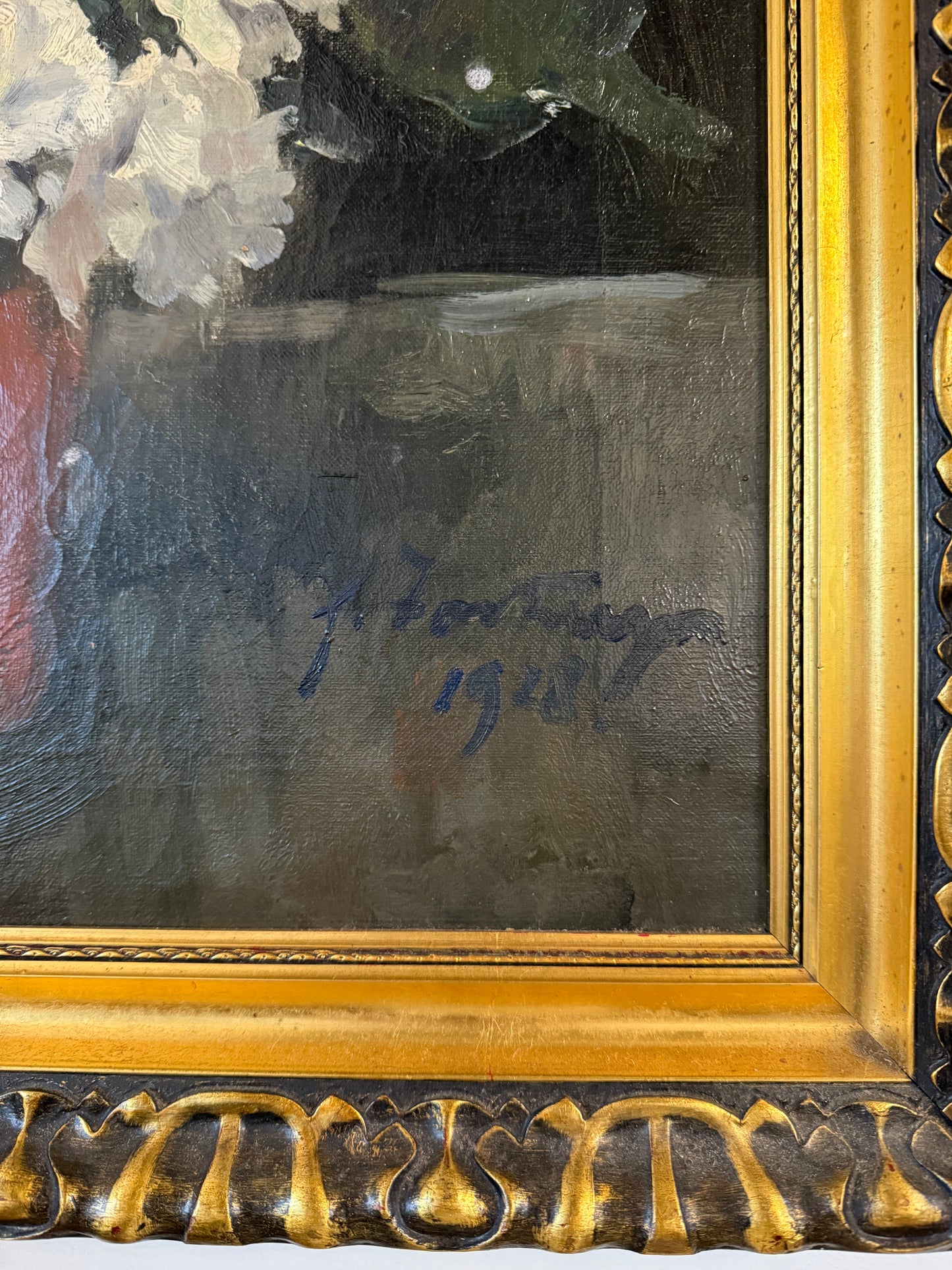Beautiful Impressionist French Oil Painting