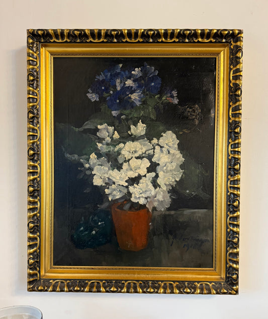 Beautiful Impressionist French Oil Painting