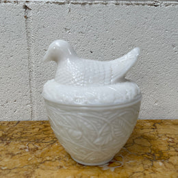 Vintage Glass Avon Hen