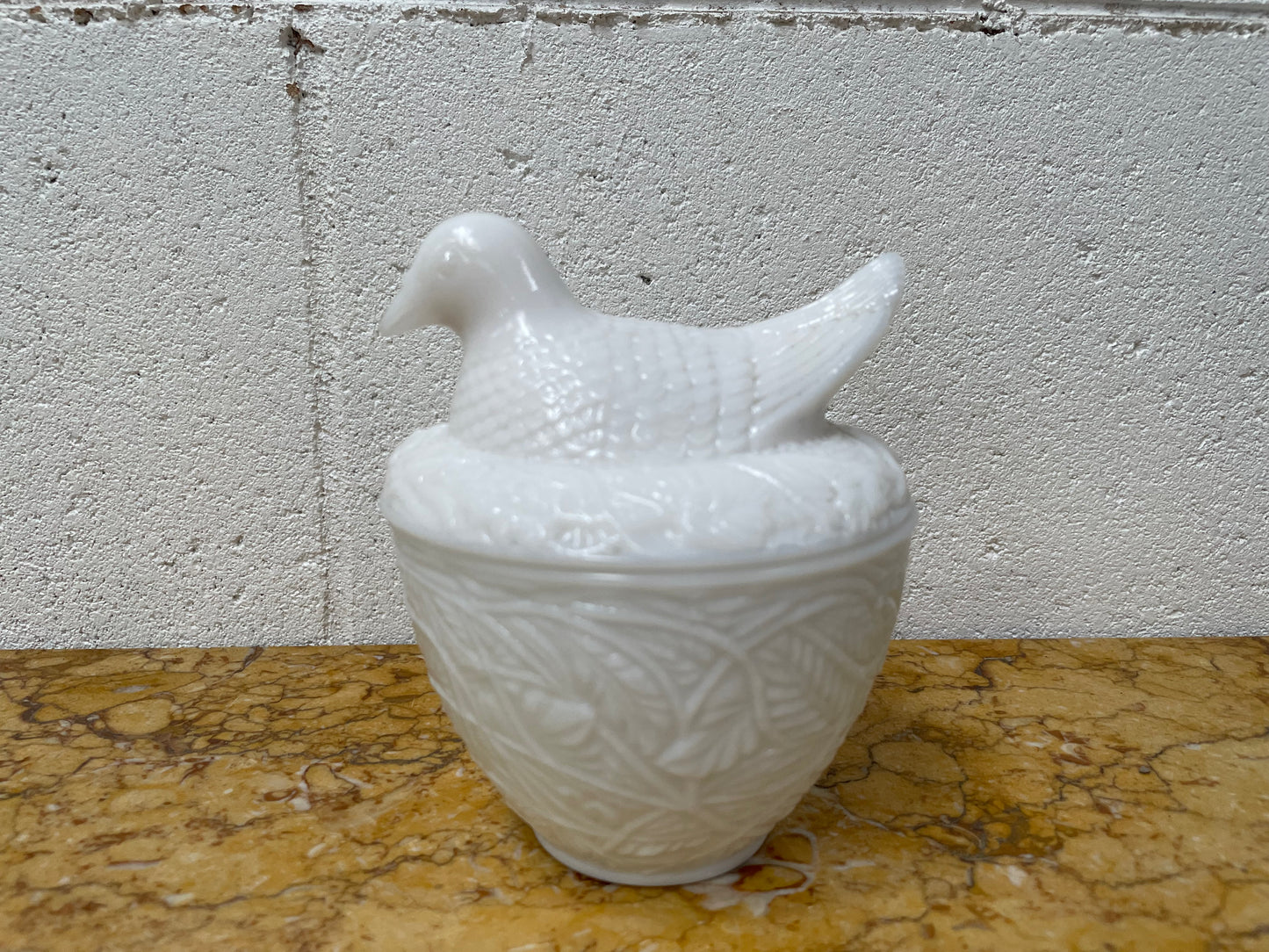 Vintage Glass Avon Hen