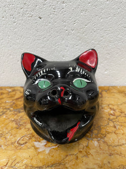 Vintage Wembley Ware Smoking Black Cat Ashtray | Antique & Vintage | Moonee Ponds Antiques | Australia Wide Delivery