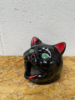 Vintage Wembley Ware Smoking Black Cat Ashtray | Antique & Vintage | Moonee Ponds Antiques | Australia Wide Delivery
