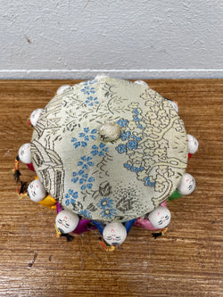 Vintage Chinese Asian Sewing Box Pin Cushion | Antique & Vintage | Moonee Ponds Antiques | Australia Wide Delivery