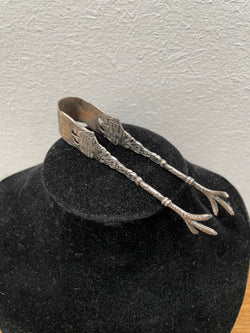 Vintage Ships Galleon Continental Silver (800) Sugar Tongs | Antique & Vintage | Moonee Ponds Antiques | Australia Wide Delivery