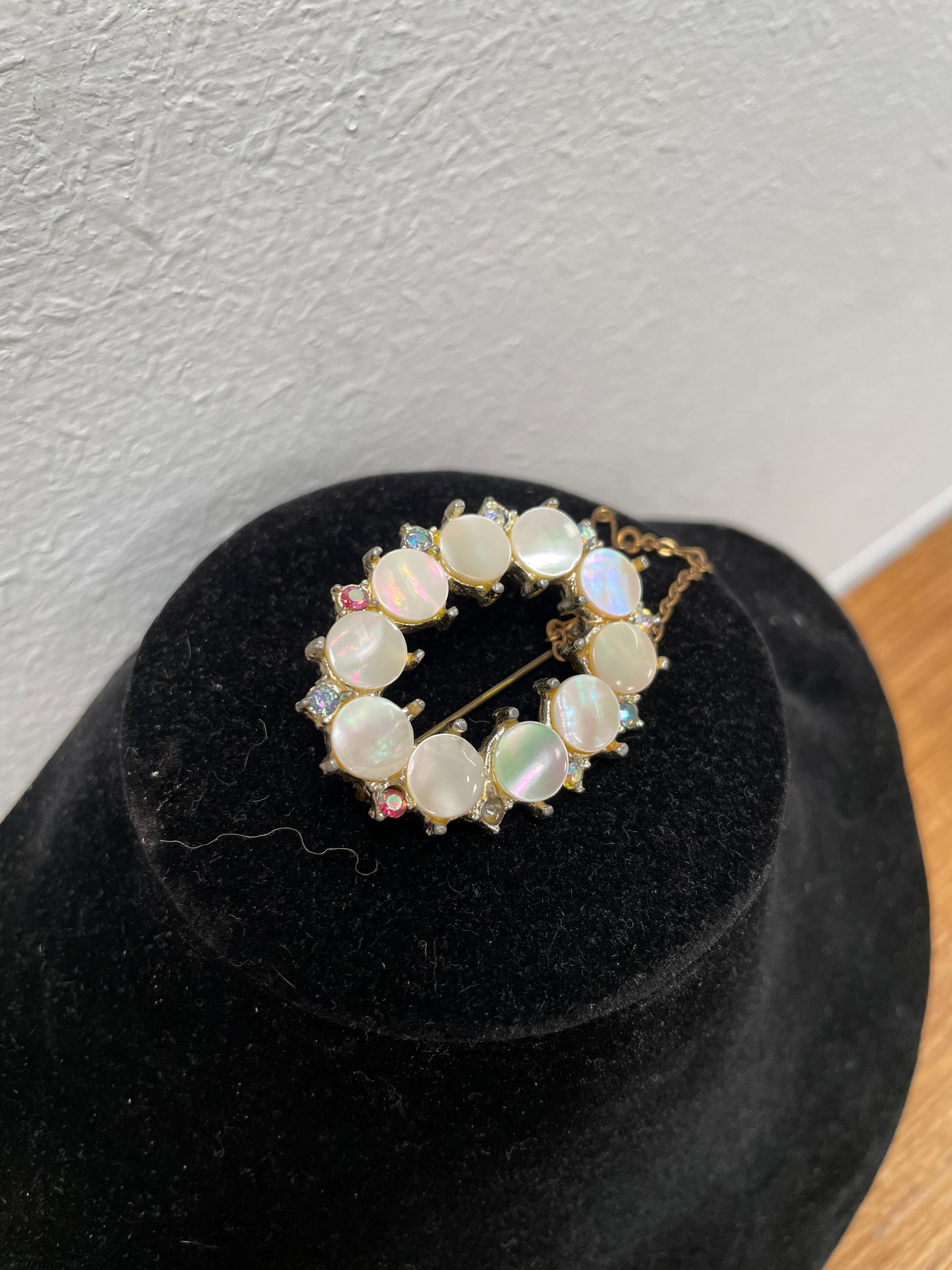 Pretty Vintage Mother Of Pearl Brooch | Antique & Vintage | Moonee Ponds Antiques | Australia Wide Delivery