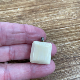 Vintage Carved Ivory Pendant