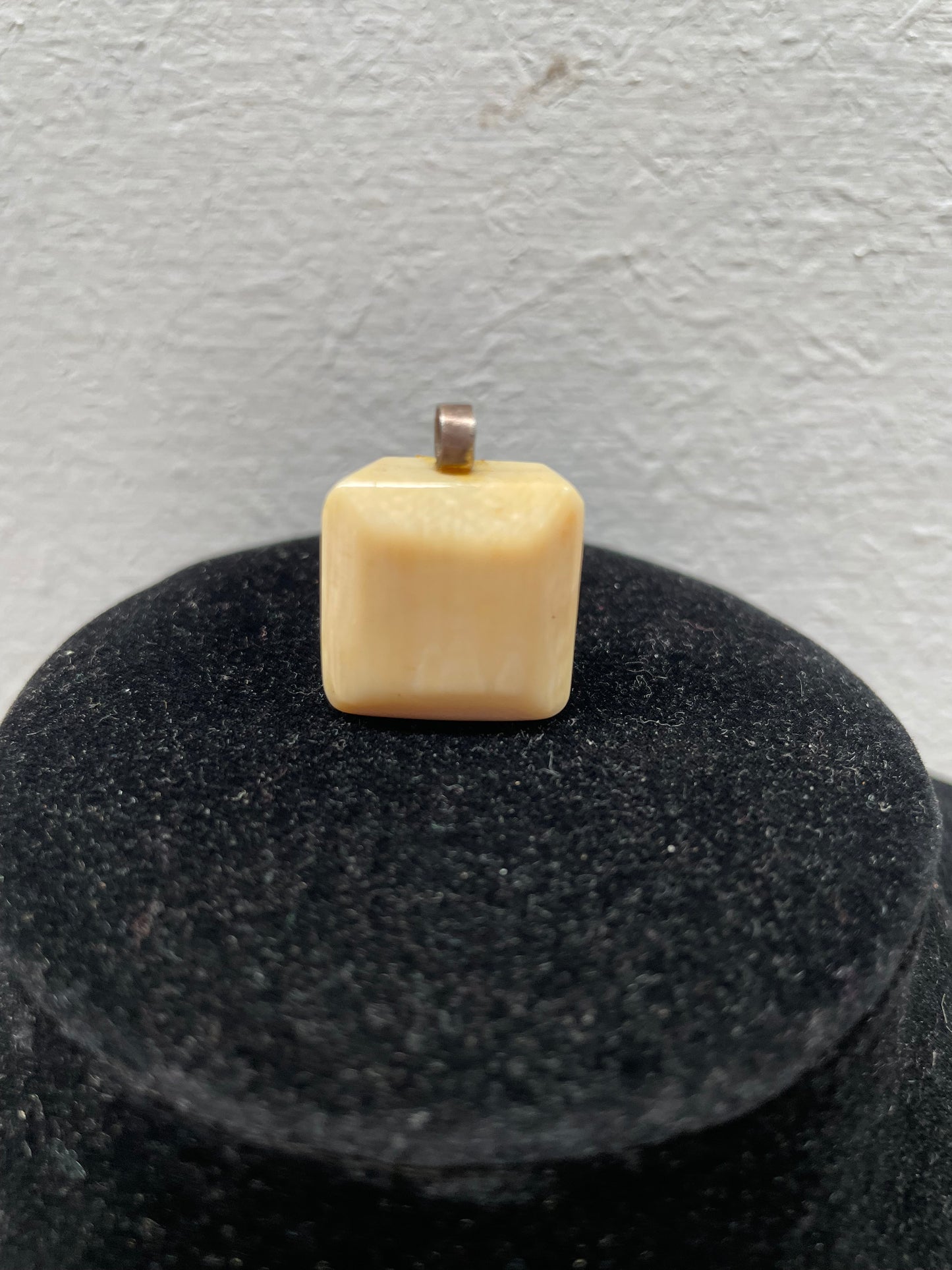 Vintage Carved Ivory Pendant