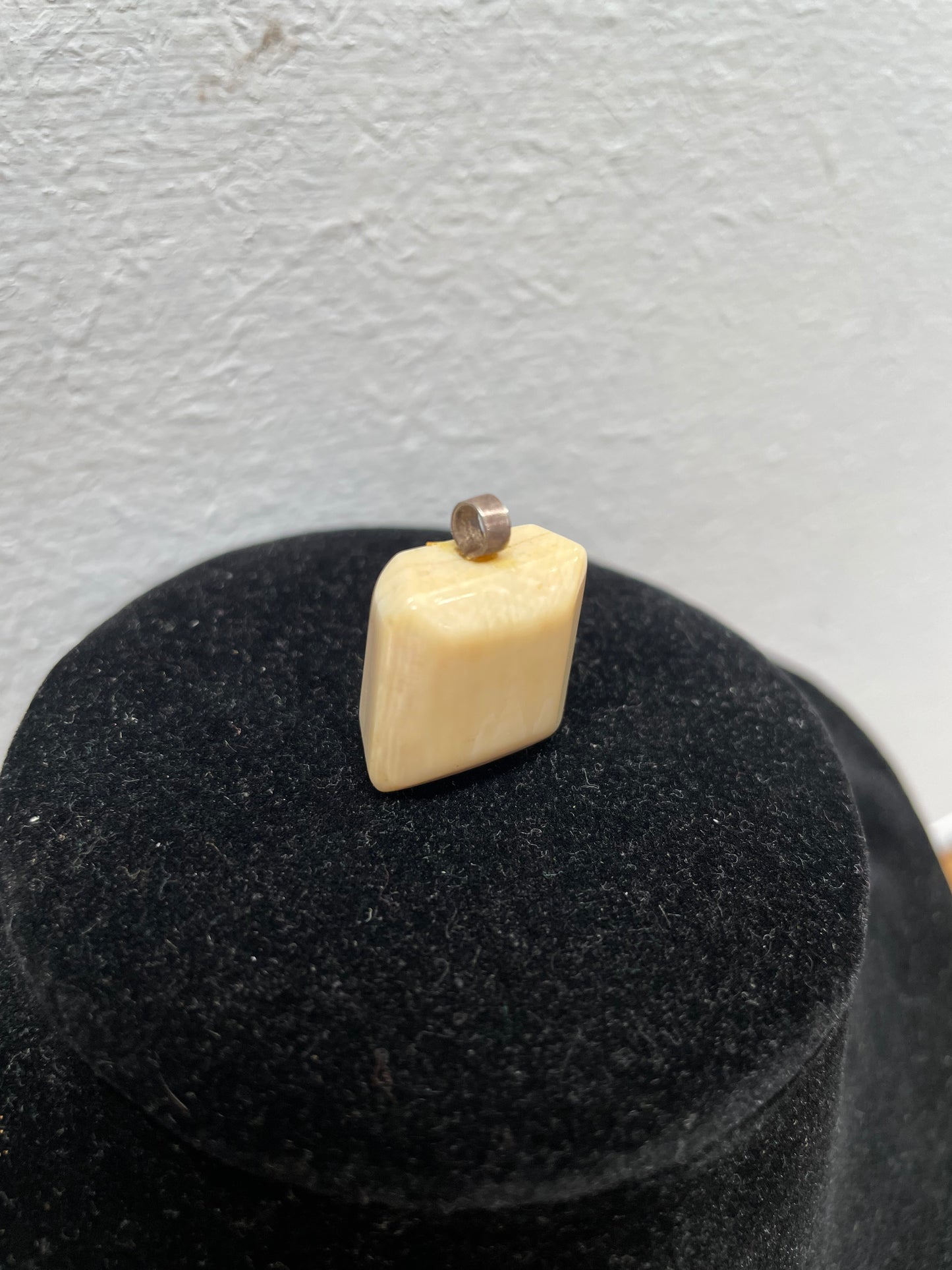 Vintage Carved Ivory Pendant