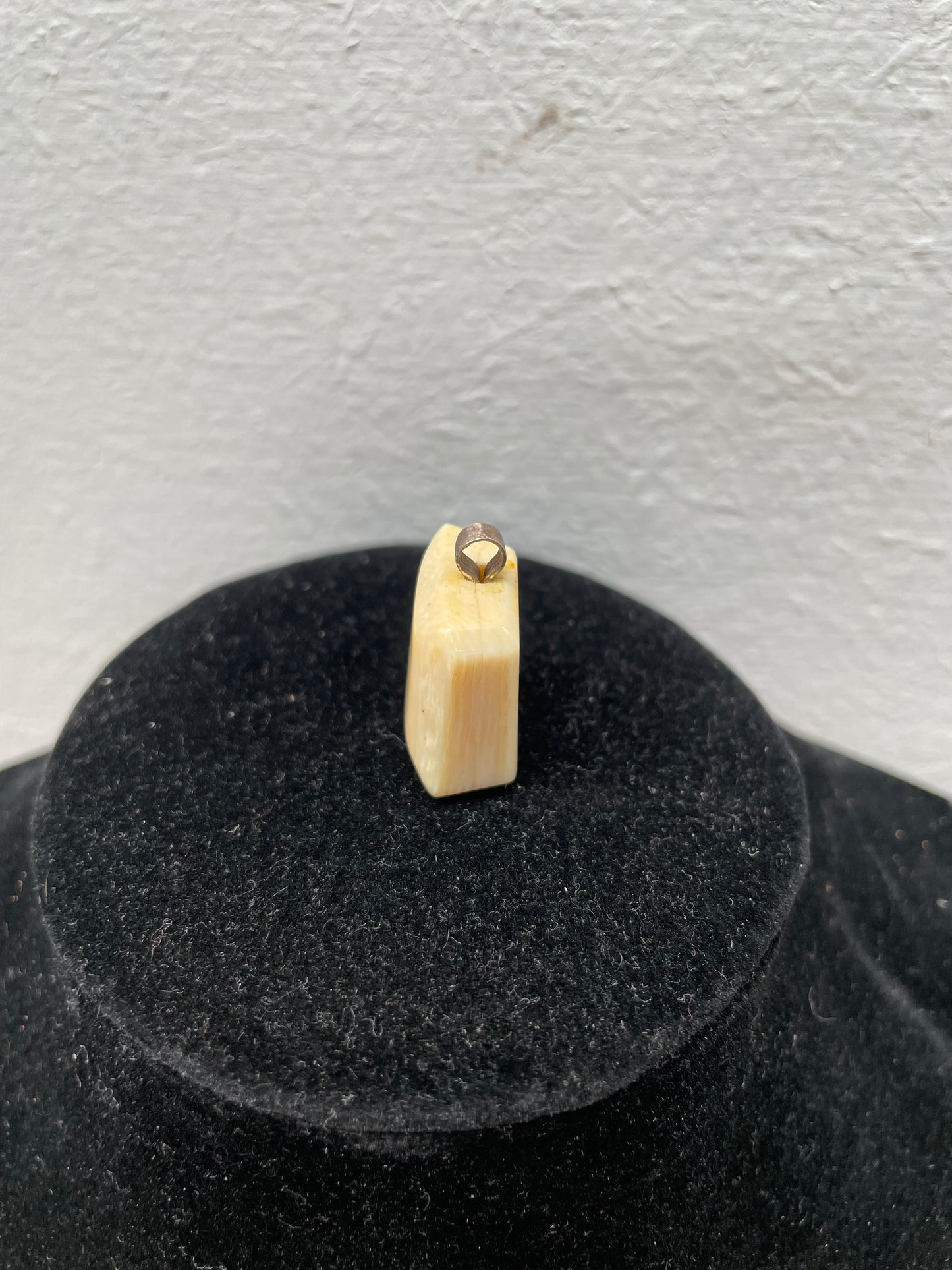Vintage Carved Ivory Pendant