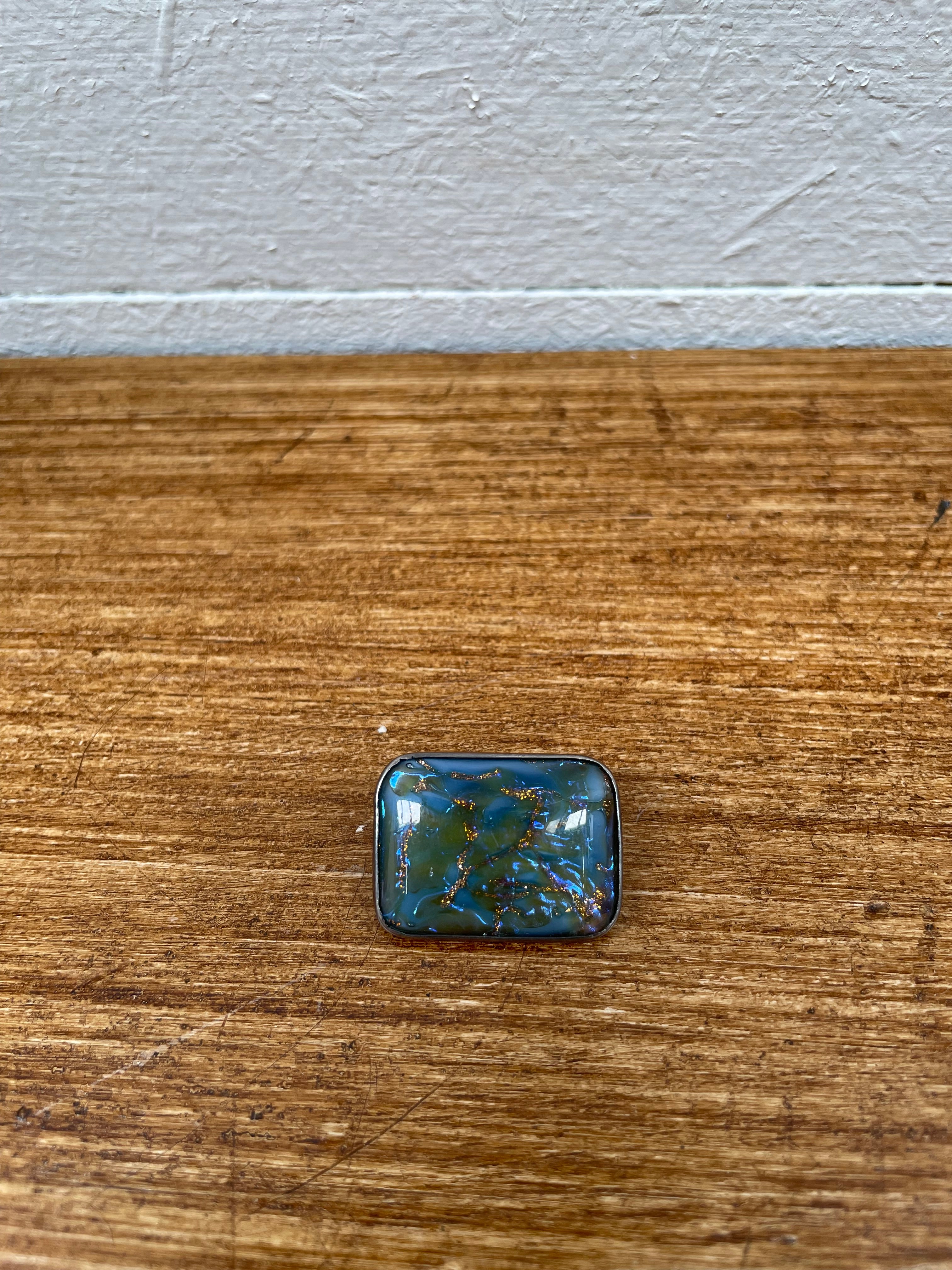 Vintage Sterling Silver & Venetian Glass Brooch | Antique & Vintage | Moonee Ponds Antiques | Australia Wide Delivery