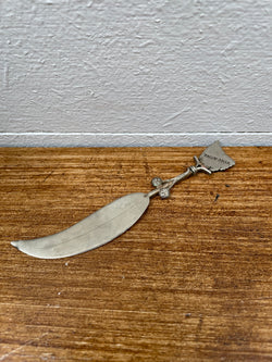 Antique Tasmania Silver Plated Pate Knife | Antique & Vintage | Moonee Ponds Antiques | Australia Wide Delivery