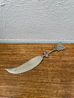 Antique Tasmania Silver Plated Pate Knife | Antique & Vintage | Moonee Ponds Antiques | Australia Wide Delivery