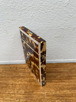 Antique Tortoiseshell & Mother Of Pearl Card Case | Antique & Vintage | Moonee Ponds Antiques | Australia Wide Delivery