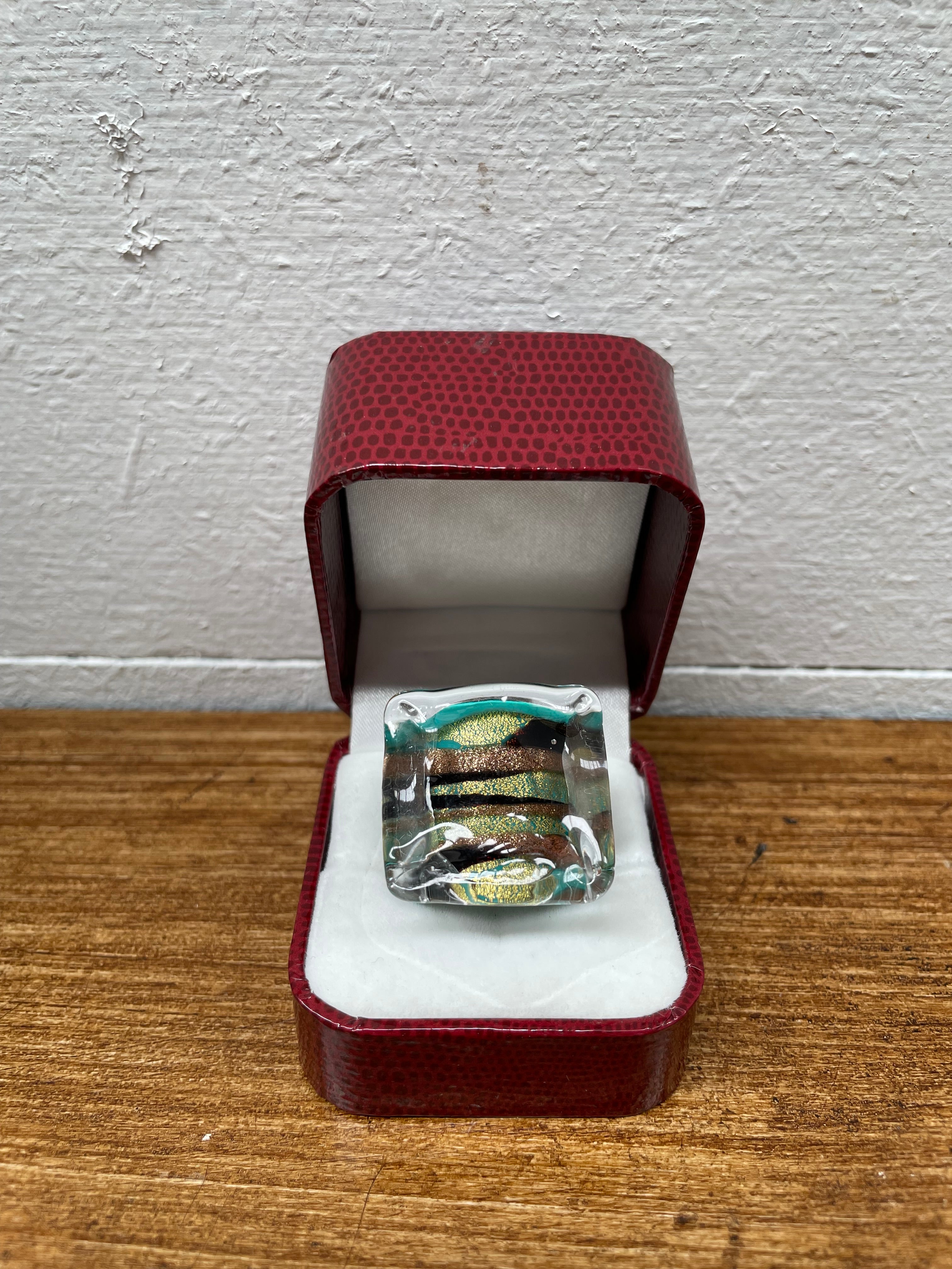 Vintage Murano Glass Ring | Antique & Vintage | Moonee Ponds Antiques | Australia Wide Delivery
