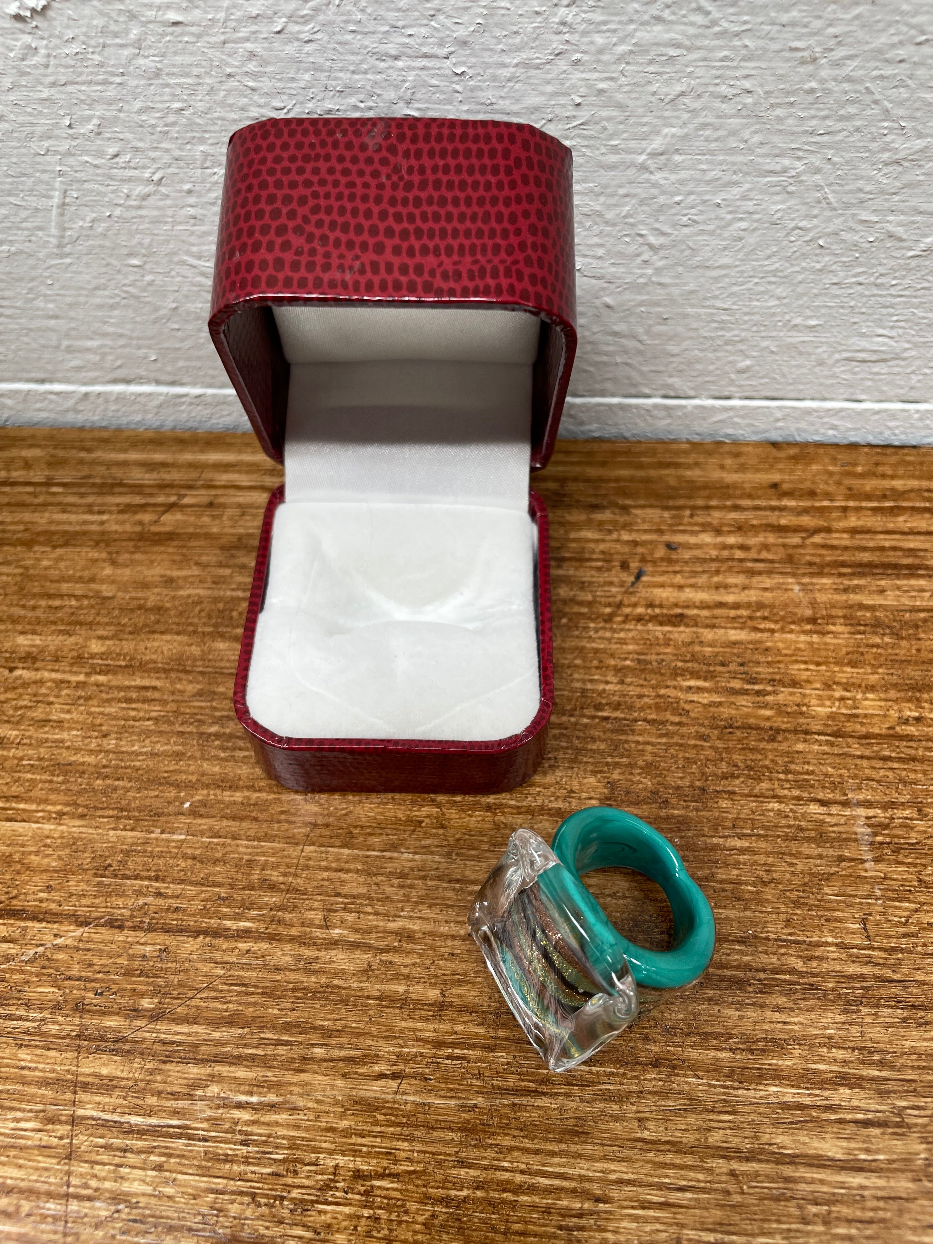 Vintage Murano Glass Ring | Antique & Vintage | Moonee Ponds Antiques | Australia Wide Delivery