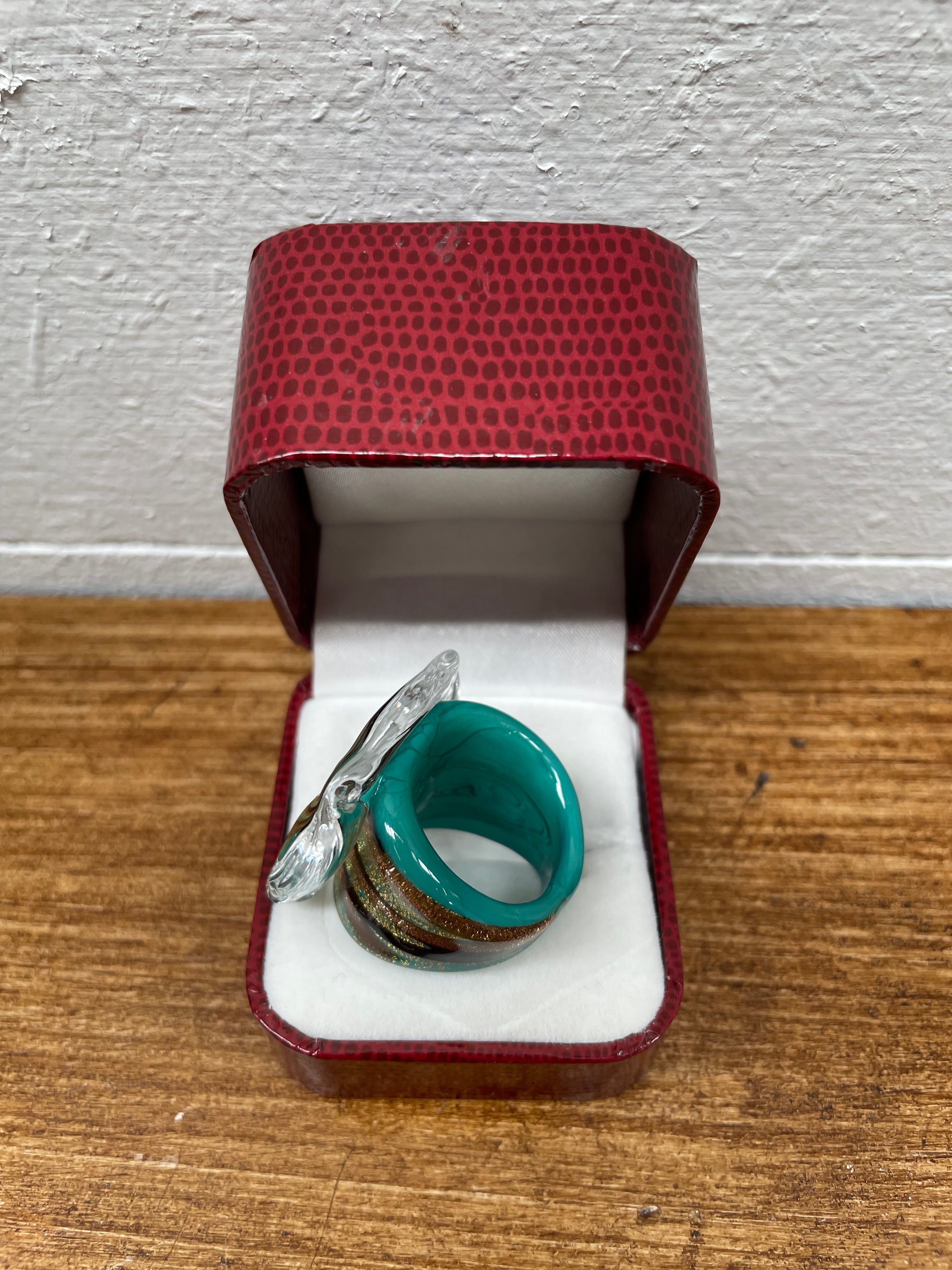 Vintage Murano Glass Ring | Antique & Vintage | Moonee Ponds Antiques | Australia Wide Delivery