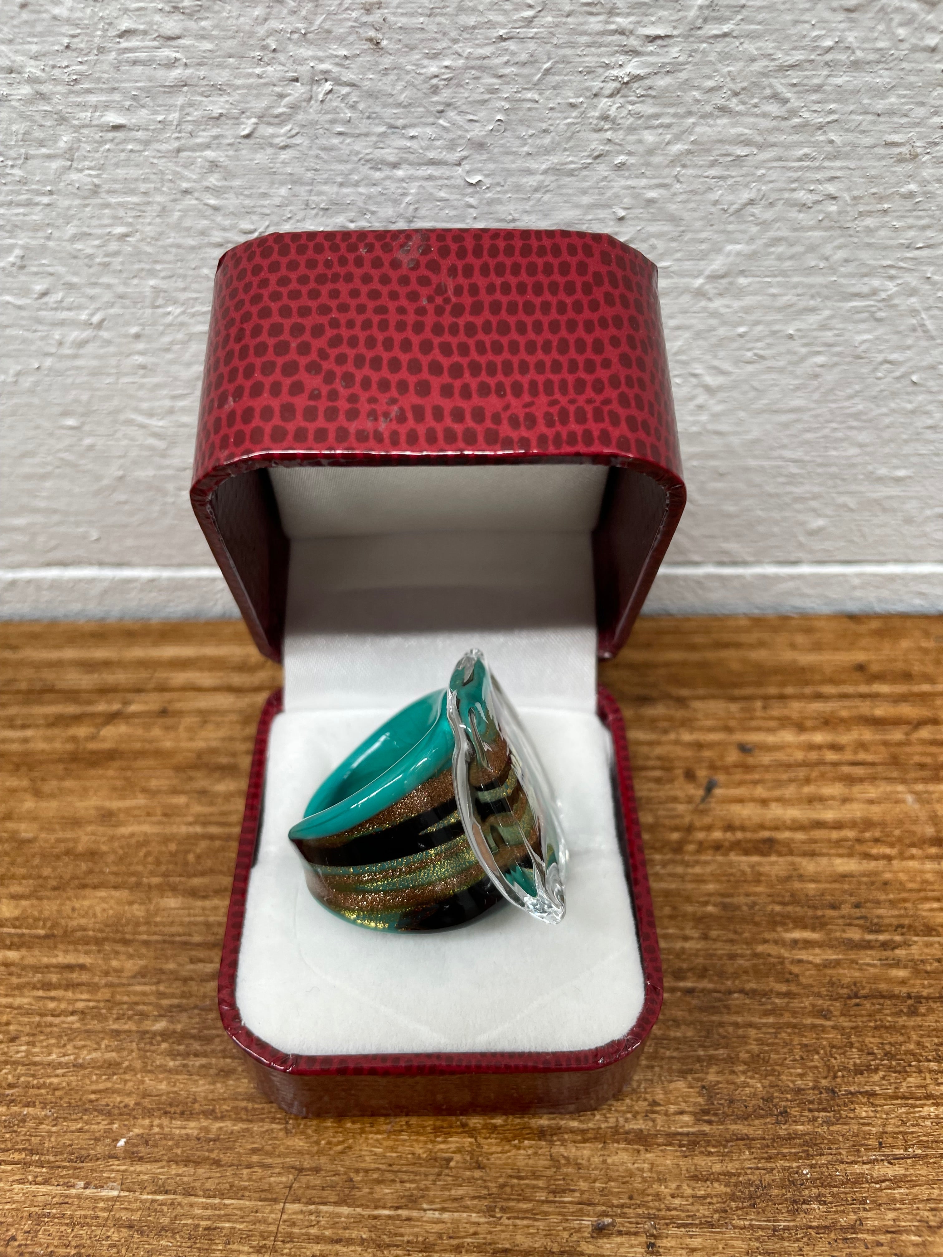 Vintage Murano Glass Ring | Antique & Vintage | Moonee Ponds Antiques | Australia Wide Delivery
