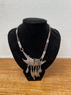 Mid Century Modern Design Silver (925) Signed Necklace | Antique & Vintage | Moonee Ponds Antiques | Australia Wide Delivery