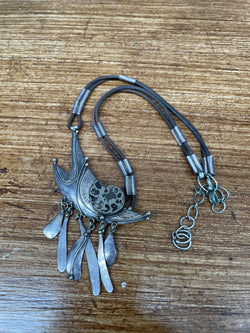 Mid Century Modern Design Silver (925) Signed Necklace | Antique & Vintage | Moonee Ponds Antiques | Australia Wide Delivery