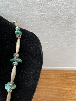 Vintage Silver & Turquoise Necklace | Antique & Vintage | Moonee Ponds Antiques | Australia Wide Delivery