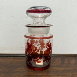 Antique Flash Ruby Pickle Jar