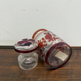 Antique Flash Ruby Pickle Jar