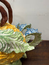 Extraordinary Vintage Italian Hand Painted Majolica Rooster | Antique & Vintage | Moonee Ponds Antiques | Australia Wide Delivery