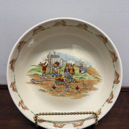 Royal Doulton Bunnykins Billy Cart Racing Bowl