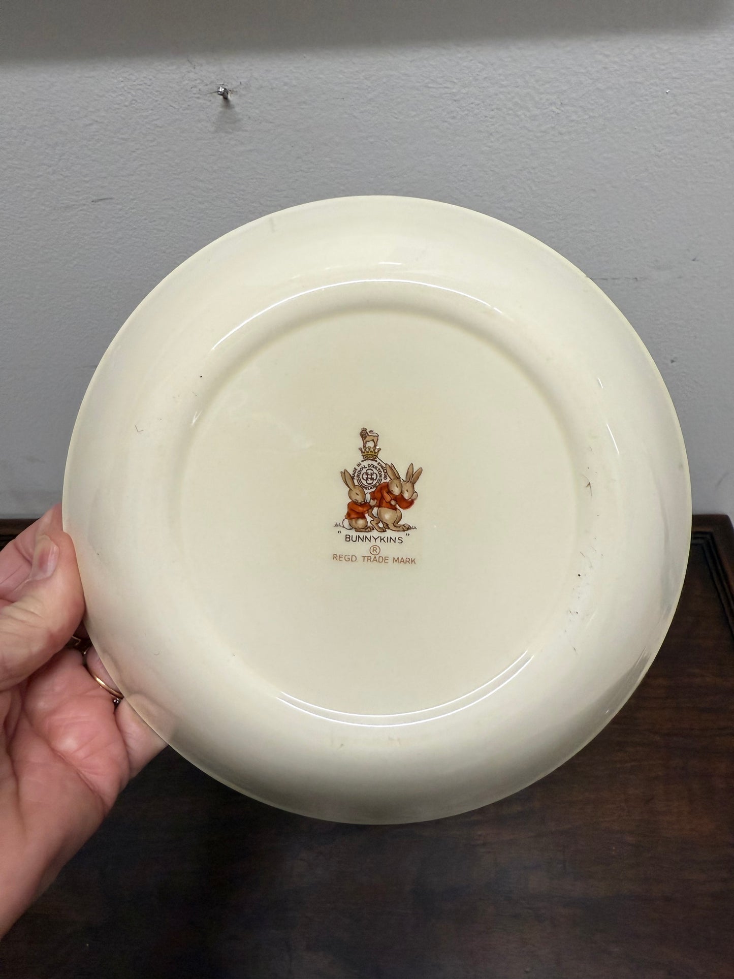 Royal Doulton Bunnykins Billy Cart Racing Bowl