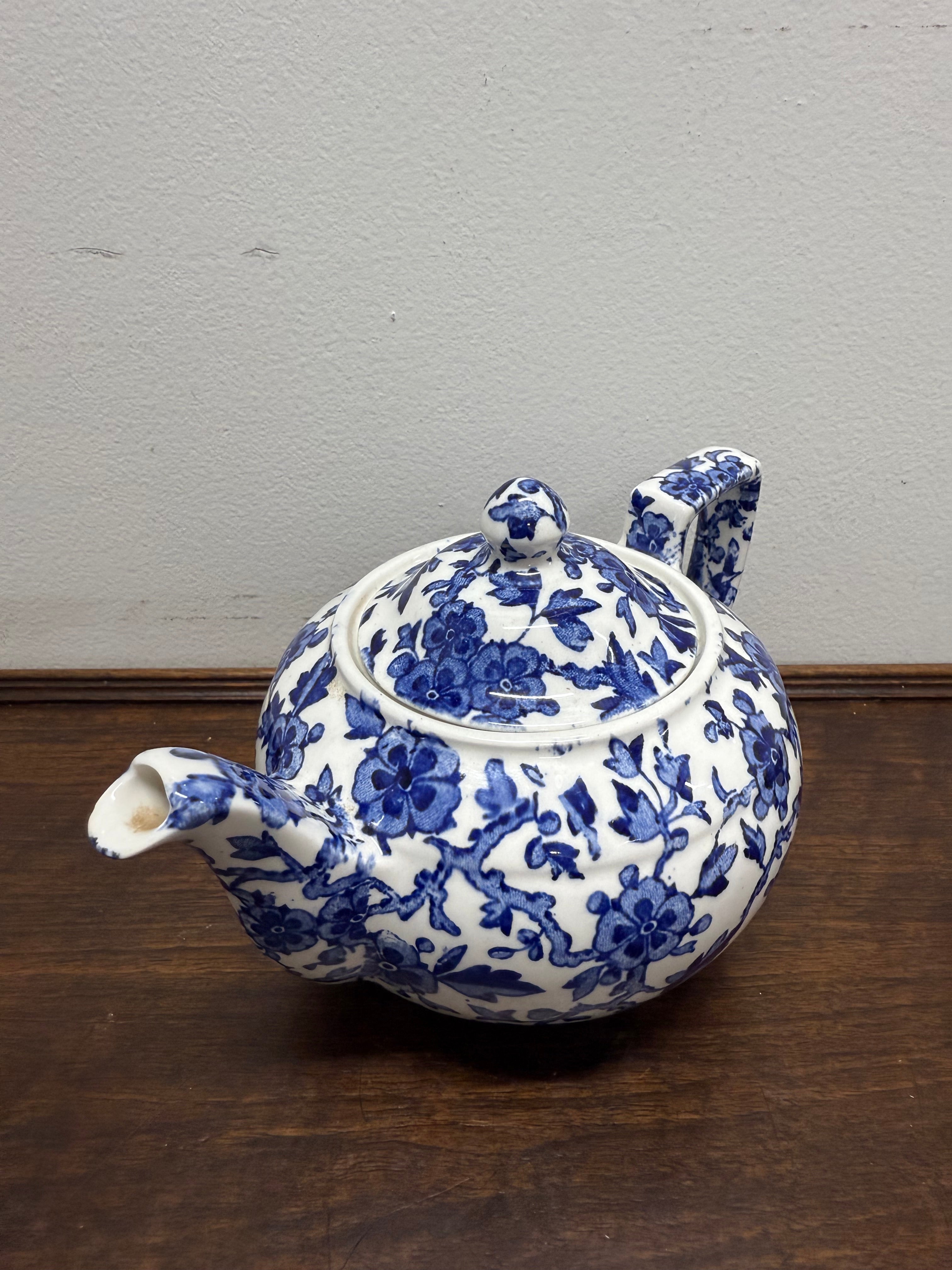 Burleigh Staffordshire Teapot | Antique & Vintage | Moonee Ponds Antiques | Australia Wide Delivery