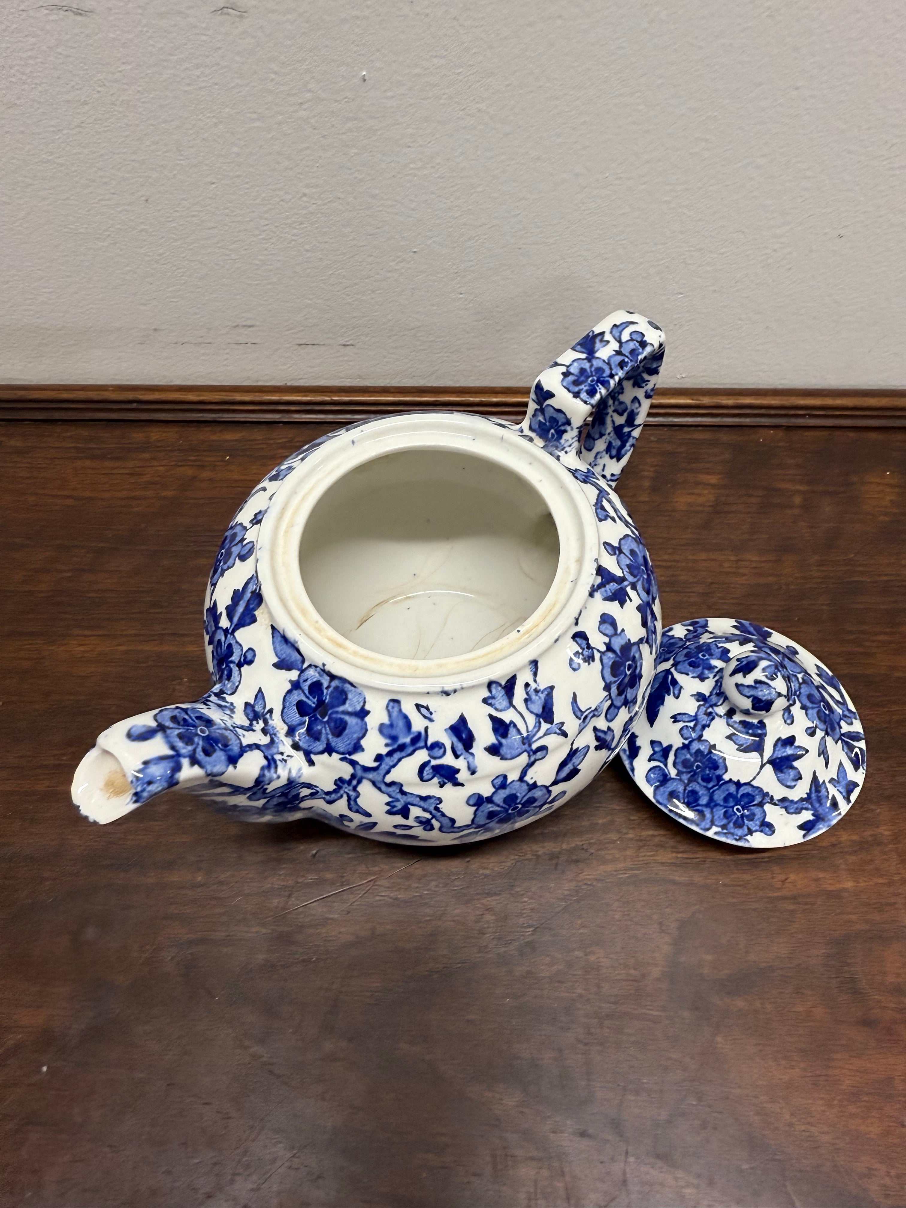 Burleigh Staffordshire Teapot | Antique & Vintage | Moonee Ponds Antiques | Australia Wide Delivery