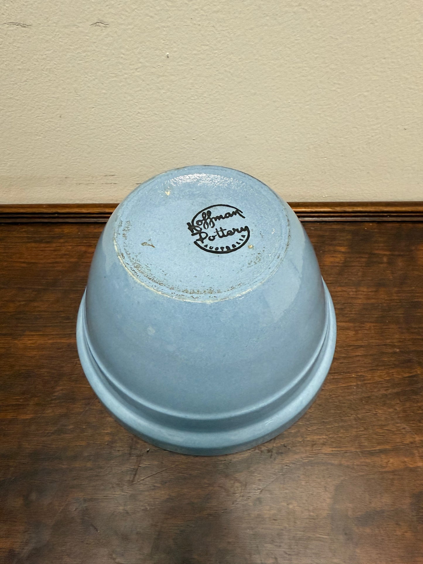 Vintage Hoffman Pottery Mixing Bowl