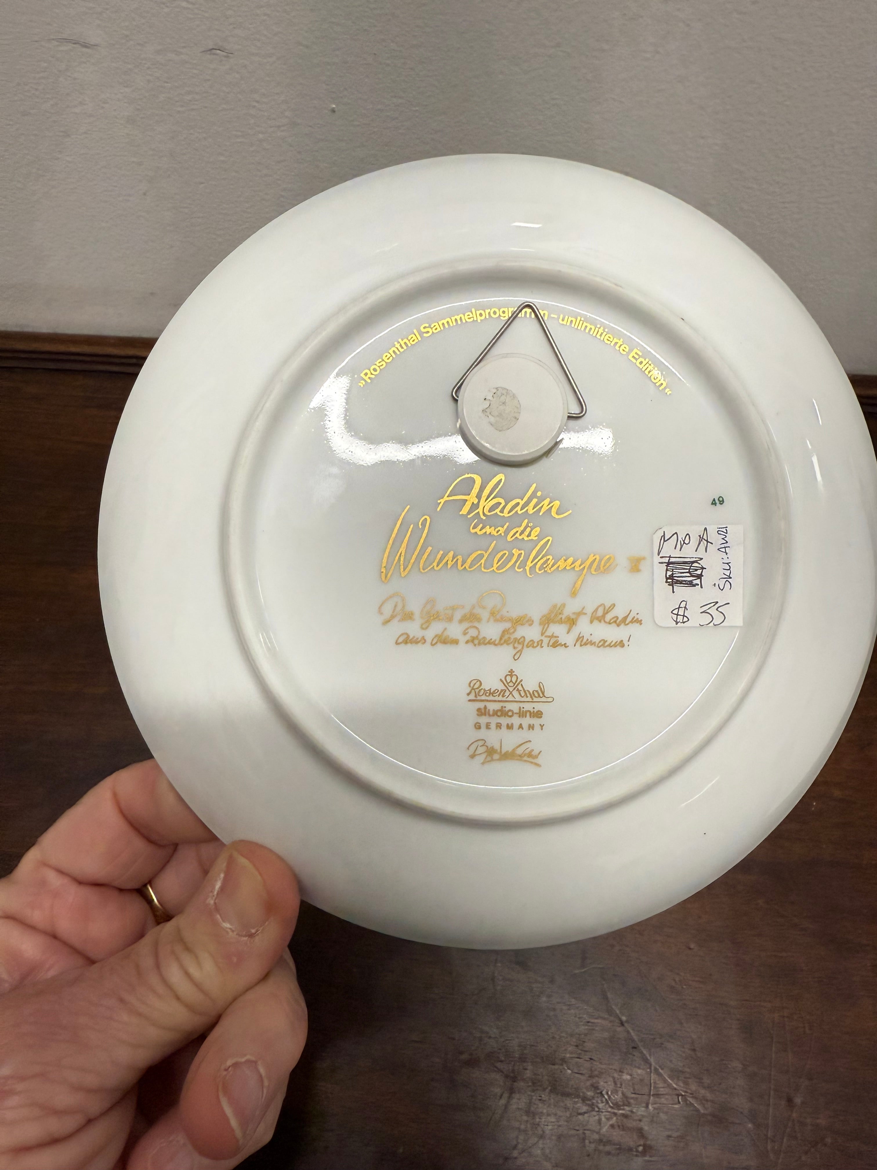 Decorative German Wall Plate | Antique & Vintage | Moonee Ponds Antiques | Australia Wide Delivery