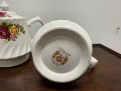 Vintage Cottage Rose Ironstone Tea & Coffee Set | Antique & Vintage | Moonee Ponds Antiques | Australia Wide Delivery