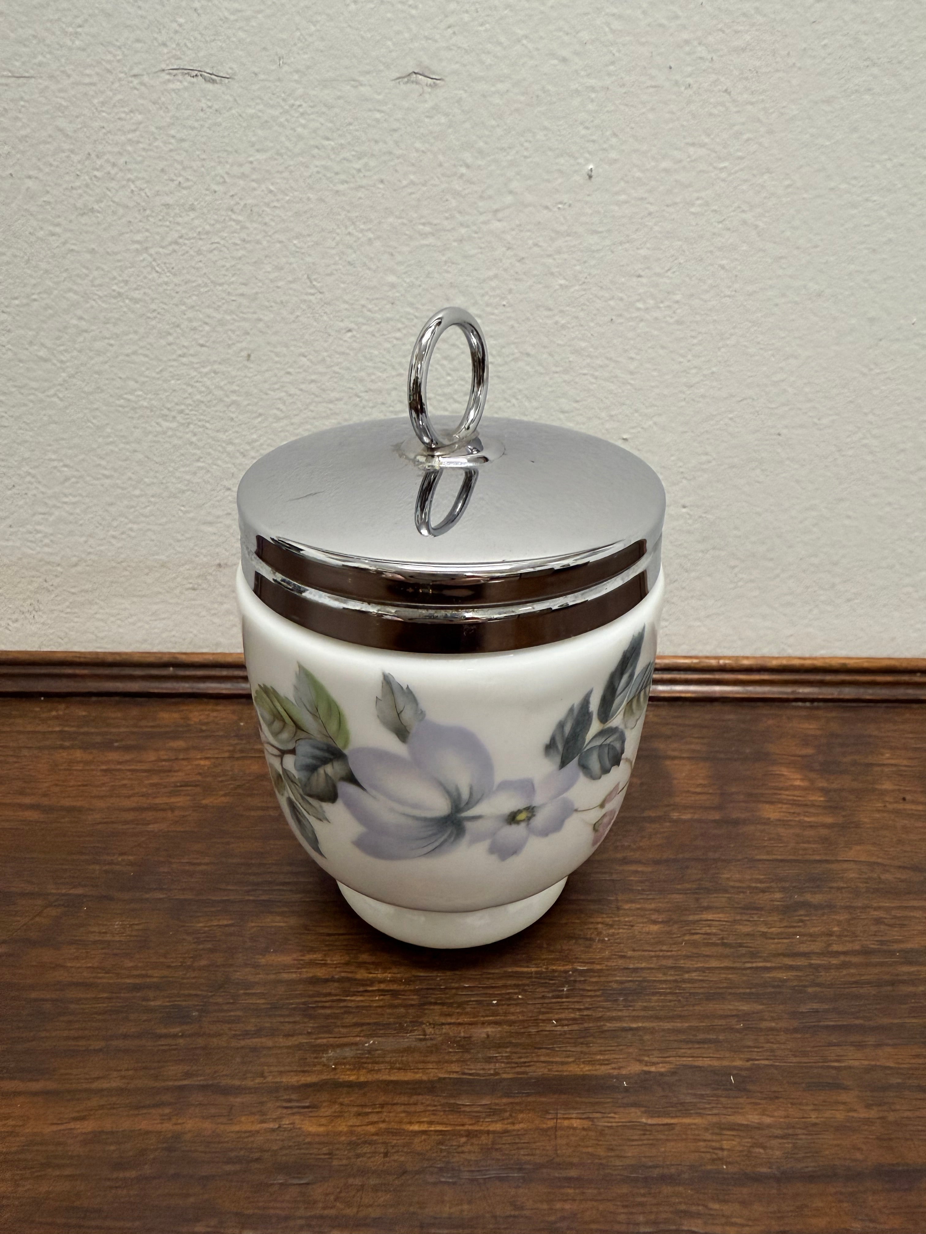 Royal Worcester Porcelain Egg Coddler