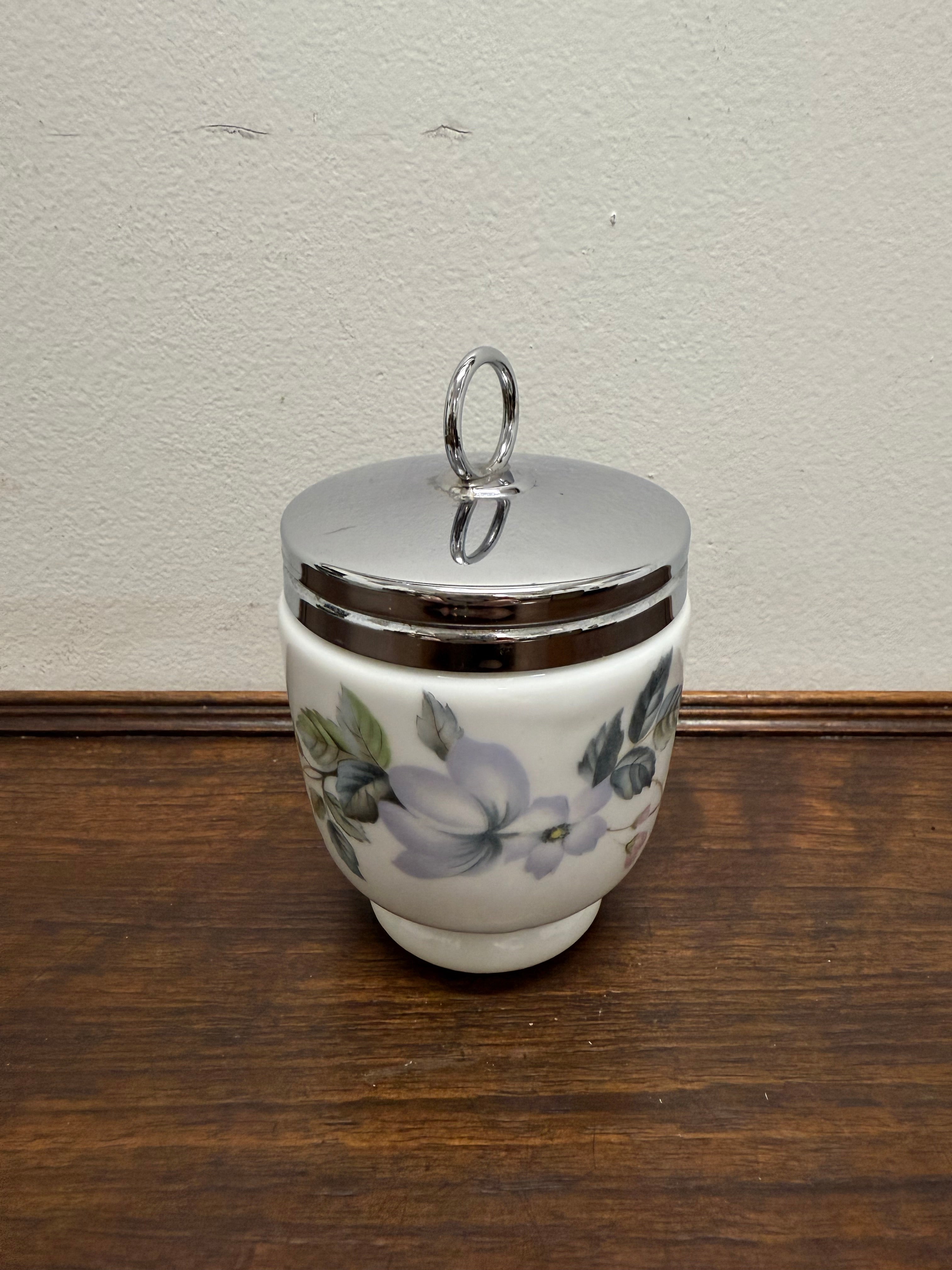 Royal Worcester Porcelain Egg Coddler | Antique & Vintage | Moonee Ponds Antiques | Australia Wide Delivery