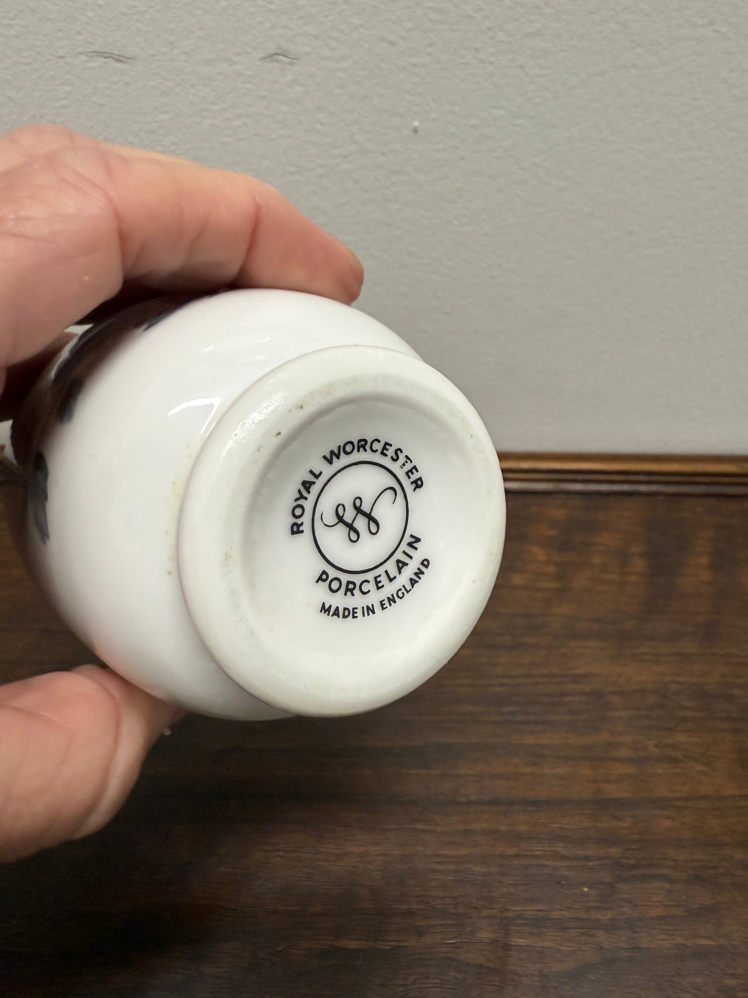 Royal Worcester Porcelain Egg Coddler | Antique & Vintage | Moonee Ponds Antiques | Australia Wide Delivery