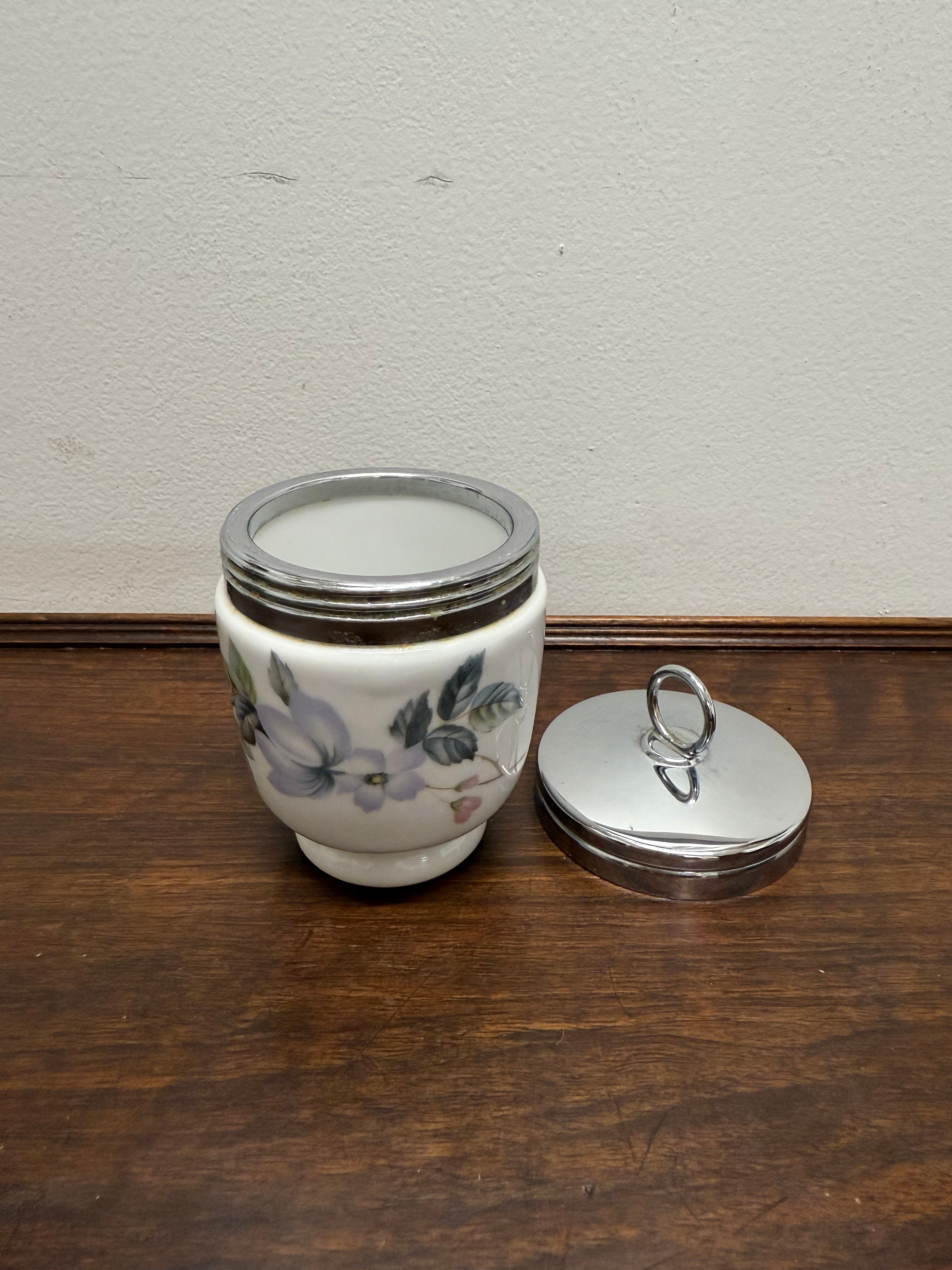 Royal Worcester Porcelain Egg Coddler | Antique & Vintage | Moonee Ponds Antiques | Australia Wide Delivery