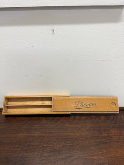 French Silky Oak Wooden Pencil Box | Antique & Vintage | Moonee Ponds Antiques | Australia Wide Delivery