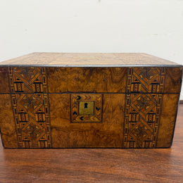 Antique 19th Century Turnbridge Work Box
